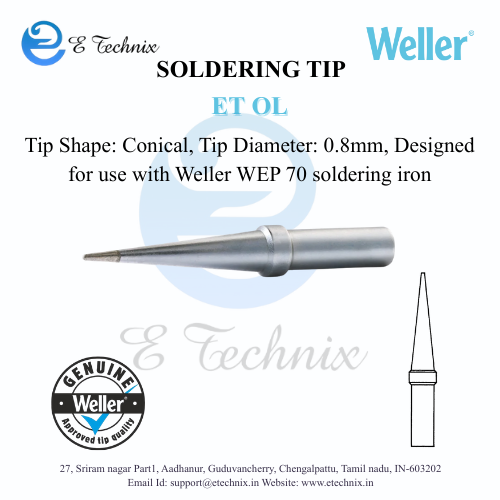 Weller ET OL Soldering Tip