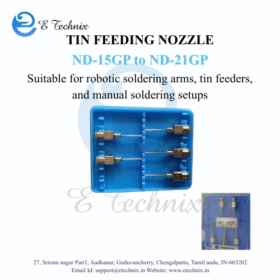 Tin Feeding Guide Tube Outlet Nozzle