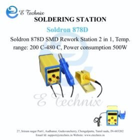 Soldron 878D SMD Rework Station 2 in 1