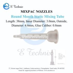 Round Mouth Static Mixing Tube