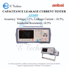 Capacitance Leakage Current Tester AT680