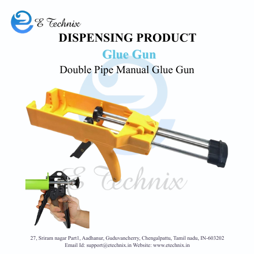 Double Pipe Manual Glue Gun