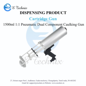 Pneumatic Dual-Component Caulking Gun