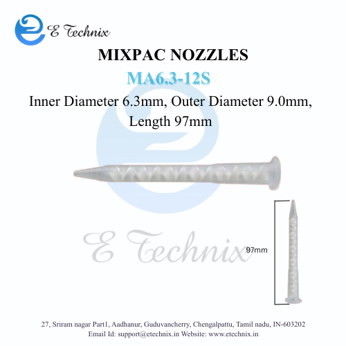 MA6.3-12S Mixpac Nozzle