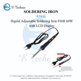 Digital Adjustable Soldering Iron 936H 60W with LCD Display
